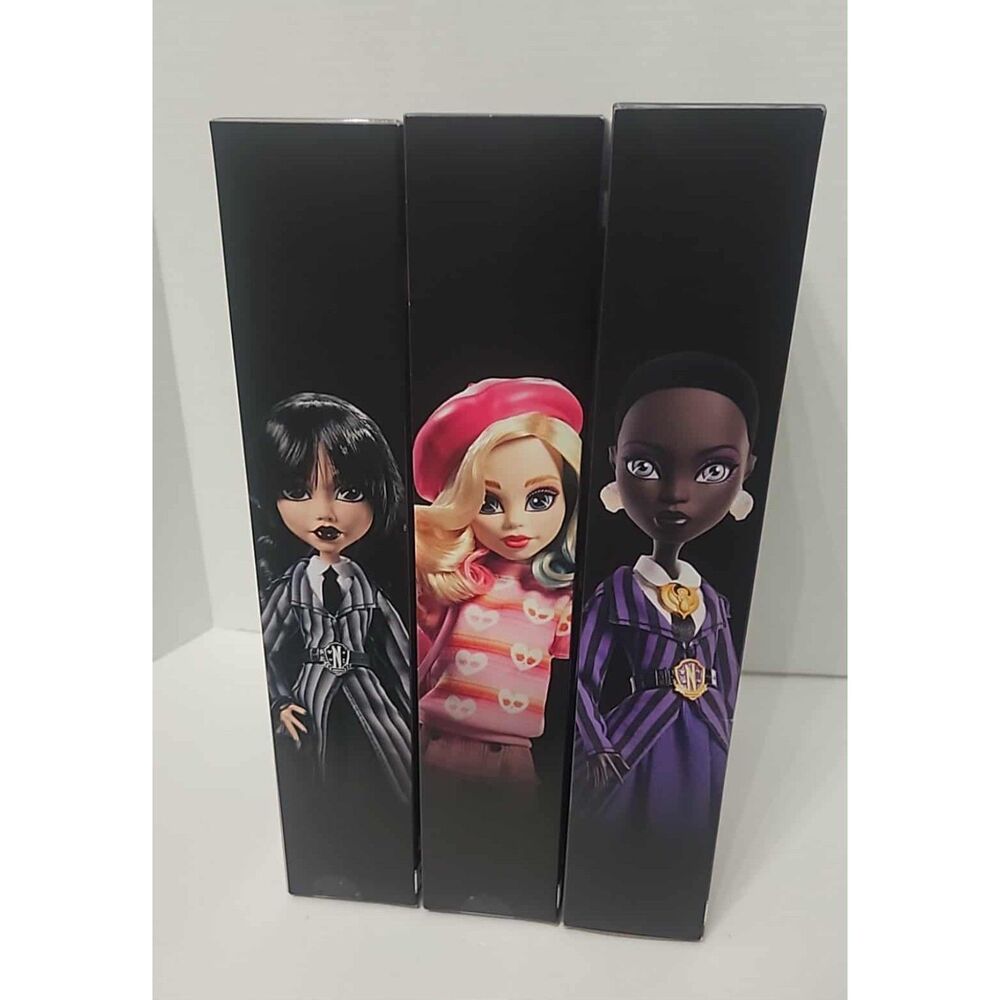 Monster High Wednesday Addams, Enid Sinclair,  and Bianca Barclay - Picture 5 of 11